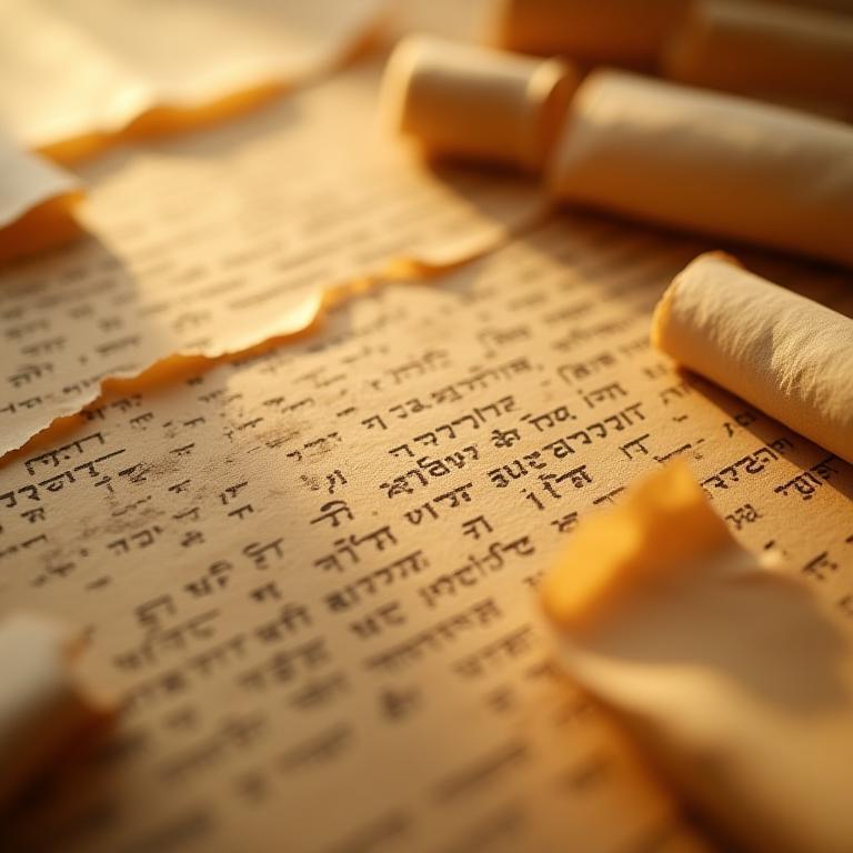 Analyse de documents historiques - Anciens rouleaux et parchemins